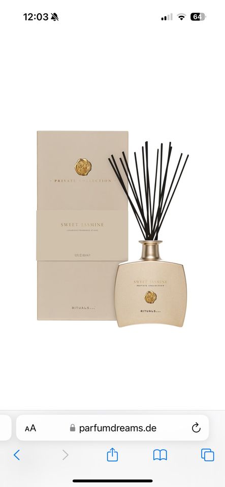 Rituals Raumduft - sweet Jasmine in Neunkirchen a. Brand