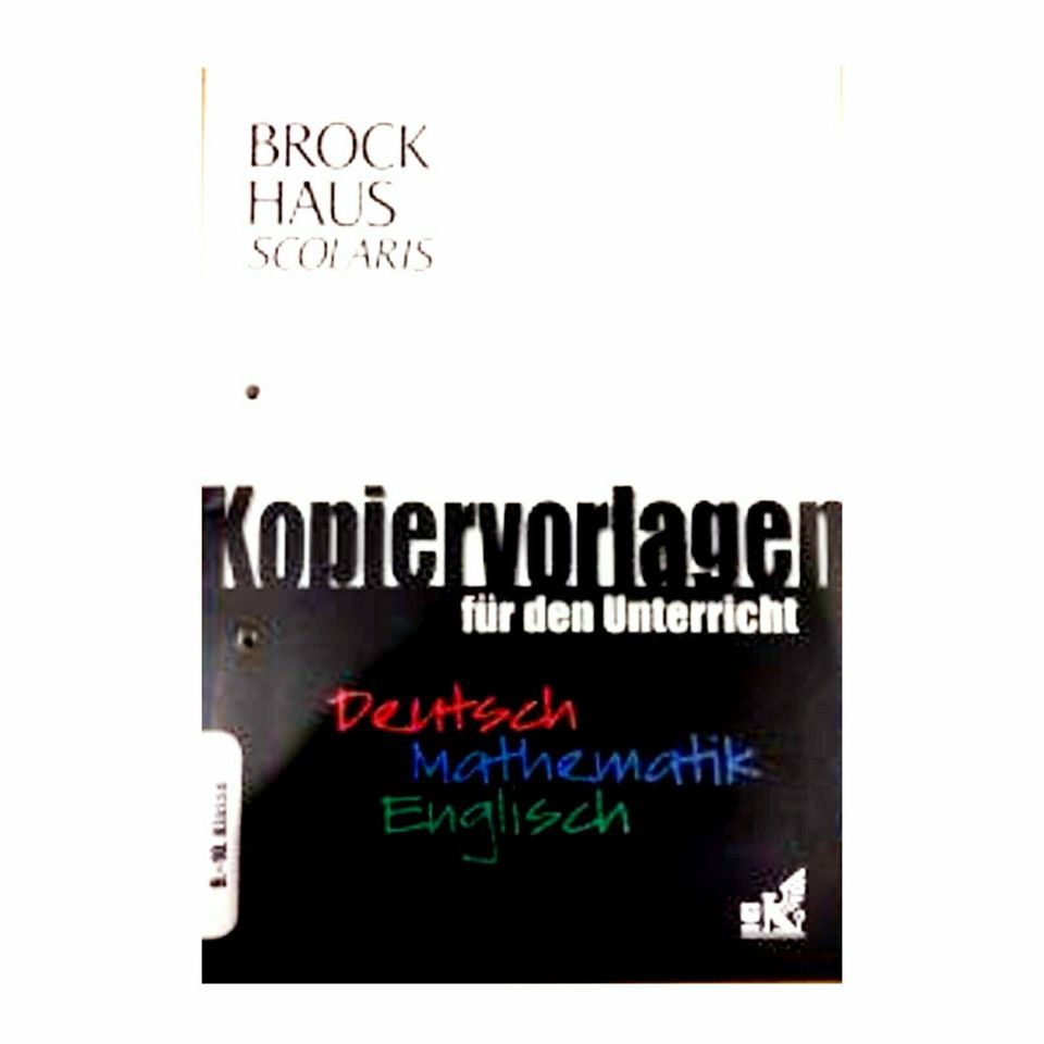 Brockhaus Scolaris Kopiervorlagen 9783577199803 Neu in Ballenstedt