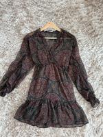 ZARA Minikleid rot braun Töne Bayern - Donauwörth Vorschau