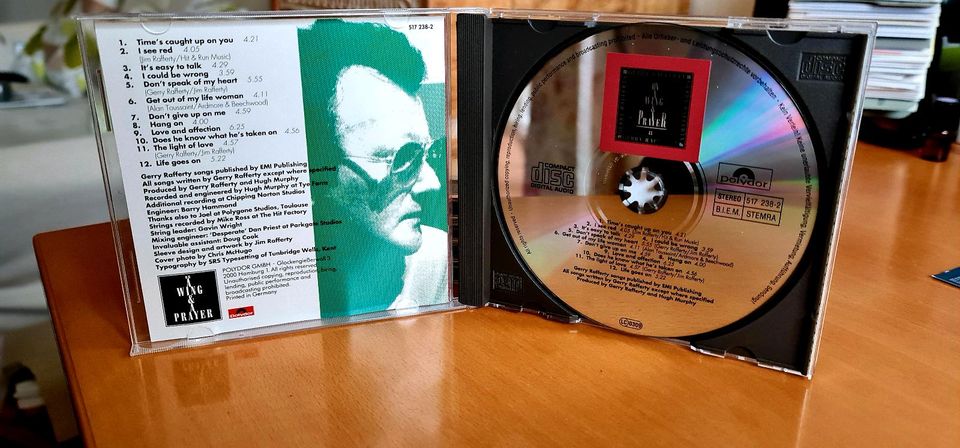 CD - Gerry Rafferty - On a Wing & a Prayer in Lübeck