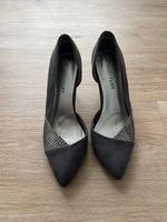High heels Absatz bodyflirt 40 grau Silber Schlange Muster Hessen - Griesheim Vorschau
