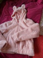 Teddyjacke rosa Plüschjacke Chinchilla mit Kapuze Sachsen - Krauschwitz Vorschau