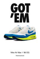 Nike Air Max 1 86' Big Bubble Royal And Volt Sneaker Gr. 44 NEU Baden-Württemberg - Ulm Vorschau