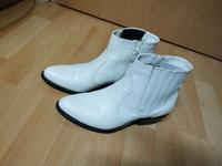 weiße Halbschuhe spitz Größe 36 Sachsen - Chemnitz Vorschau