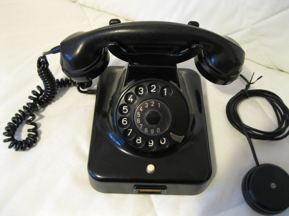 Orig. Post-Telefon „W 48 mT“ - 1940 / 50er Jahre - Bakelit in Schloß Holte-Stukenbrock