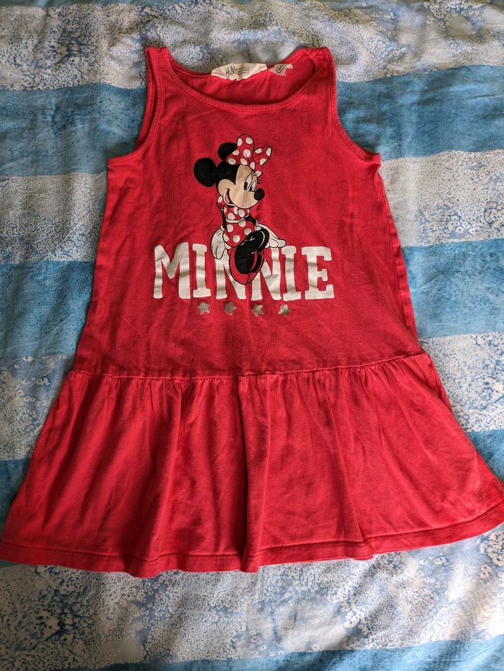 Minnie Mouse Disney H&M Kleid 110-116 rot pink in Bielefeld