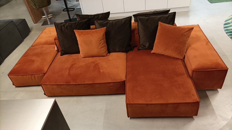 Sofaelemente Puzzle Jolie Rust Designwerk Ausstellungsstück in Pforzheim