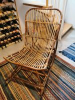 Schaukelstuhl aus Rattan im Vintage-Look Dresden - Langebrueck Vorschau