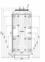 1A Hygiene Kombispeicher 500 L 3 WT. Für Heizung Solar Pelletofen Sachsen-Anhalt - Magdeburg Vorschau