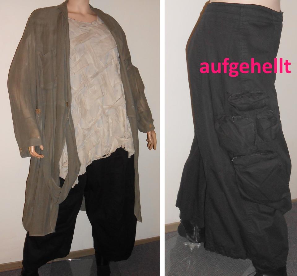 Hose RUNDHOLZ COCON COMMERZ KRINES MOONSHINE L- XL Lagenlook in Hamburg