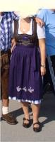 Dirndl Spieth&Wensky lila/weiß mit Bluse gr. 42 Bayern - Kitzingen Vorschau