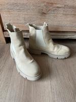 Tamaris Chelsea Boots 40 Creme beige top Zustand Eimsbüttel - Hamburg Schnelsen Vorschau