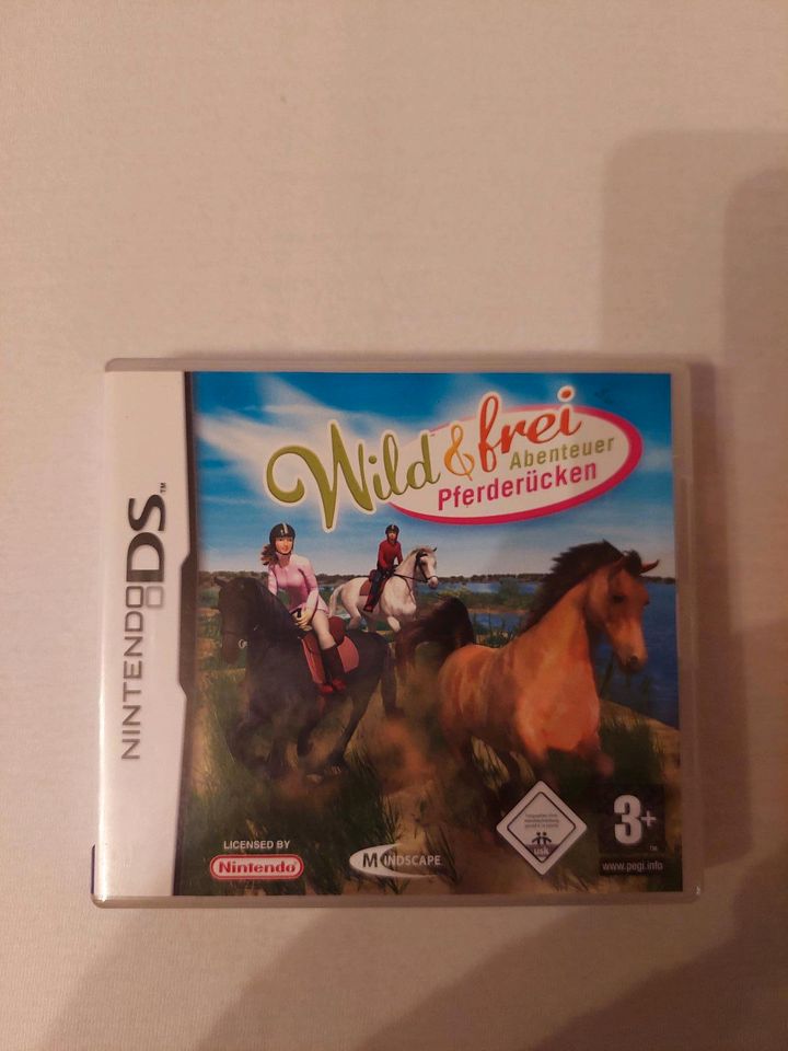 Wild & Frei Abenteuer Pferderücken Nintendo DS in OVP in Herdorf