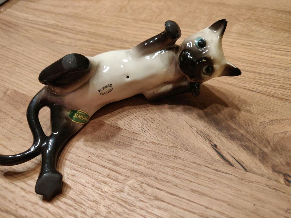 Siam Katze Figurine von Beswick England, Keramik Nr. 1677 in Euskirchen