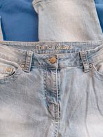 Jeans, used Look, shabby chic, blau "verwaschen" Nordrhein-Westfalen - Troisdorf Vorschau