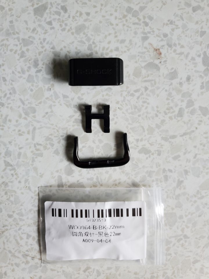 Casio Uhrarmbandschliesse,schwarz,Edelstahl,22 mm in Hamburg