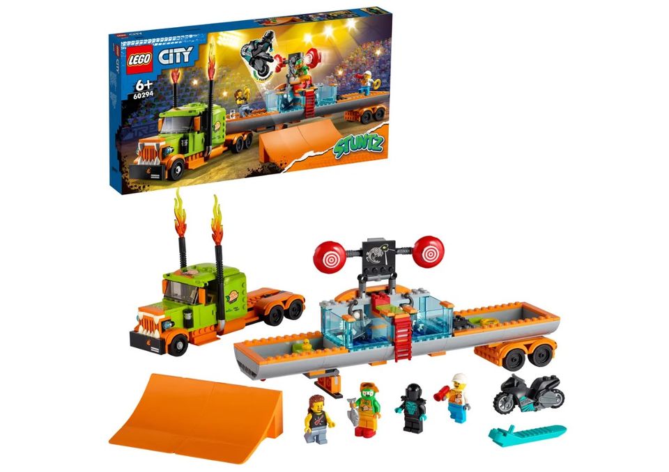 LEGO City 60294 Stuntshow Truck ⭐️ Motorrad |NEU OVP ✅ FP28€* in Dautphetal