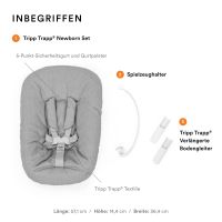 STOKKE Newborn Set in Grau Babyschale Babyaufsatz für Tripp Trapp Bayern - Simbach Vorschau