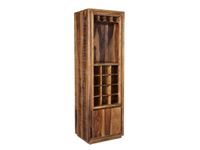 Massivum Weinschrank Blackdale Weinregal Schrank Hochschrank Holz Leipzig - Großzschocher Vorschau