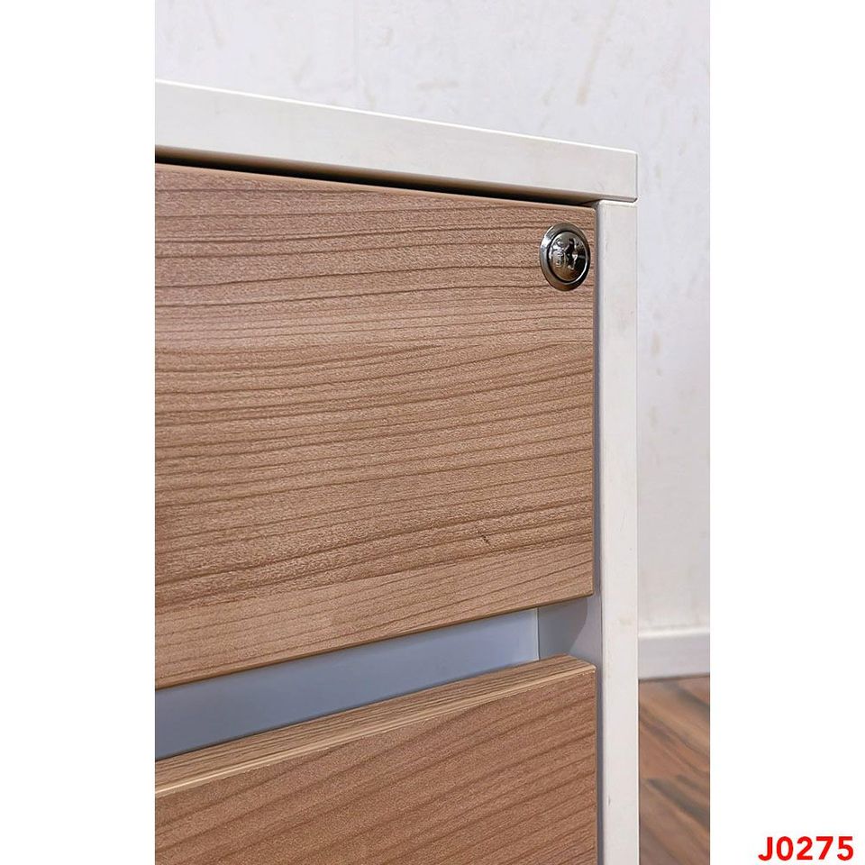 Büromöbel Set: PALMBERG Schreibtisch Highboard Schrank 80 cm weiß in Berlin