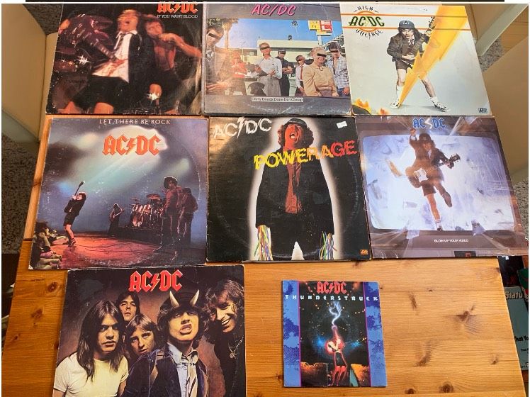 AC/DC Vinyl LP‘s und Single Schallplatte in Schwalmstadt