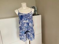 MANGO toller Jumpsuit Overall Shorts Top Gr. S 36 blau weiß Baden-Württemberg - Neckargemünd Vorschau