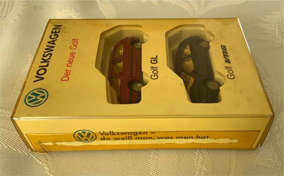 Modellautos VW Golf GL und VR6,  1:86 in Rutesheim  