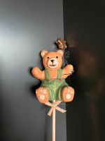 4 x Teddybär aus Keramik am Stock Dekoration Blumen Harburg - Hamburg Wilstorf Vorschau