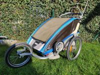 Thule Chariot CX2 Fahrradanhänger Blau, Scheibenbremse, Zubehör Feldmoching-Hasenbergl - Feldmoching Vorschau