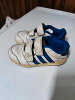 Adidas Kinderschuhe Sportschuh Klettverschluss weiss blau Sneaker Schwerin - Altstadt Vorschau