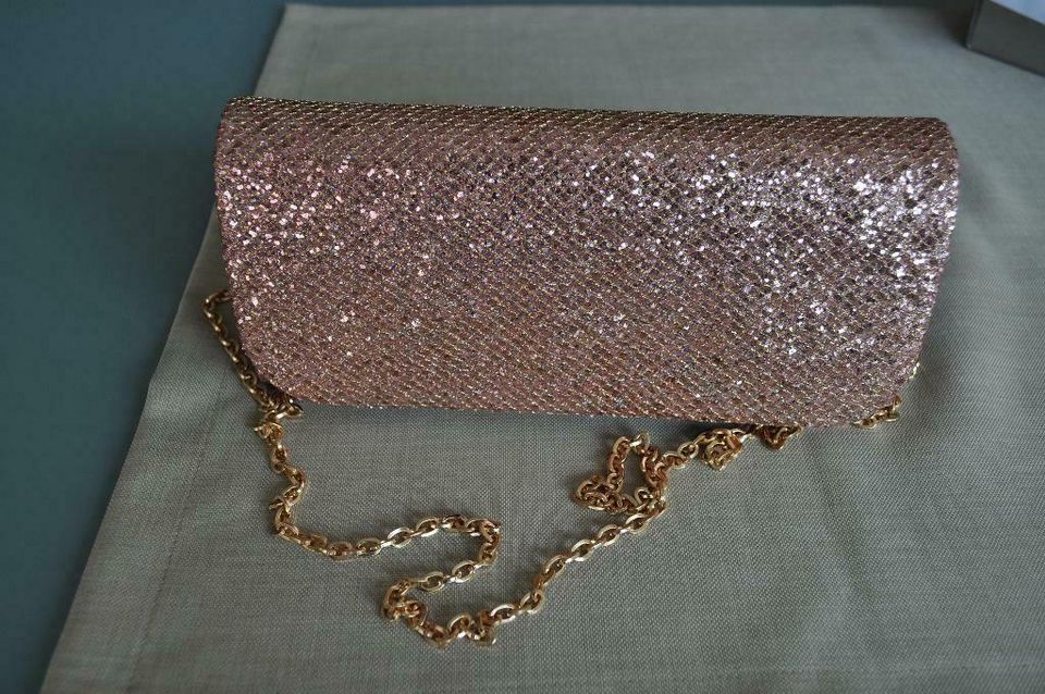 Party/Hochzeit/Fest-Clutch Umhängetasche, rosegold in Mannheim