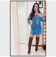 Jeanskleid Hemdkleid Vera Moda Gr.S Bayern - Bergen Vorschau