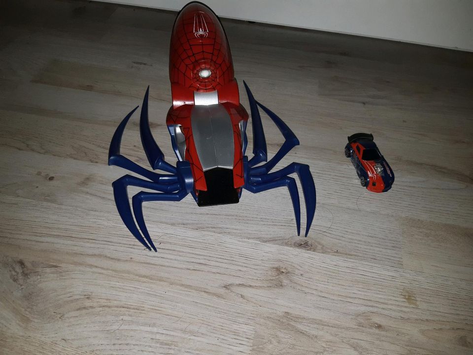 Spiderman Abschußrampe Katapult mit Auto in Schwerte
