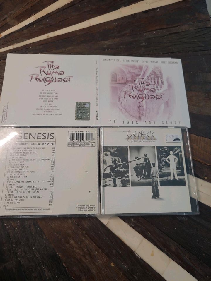 7 CDs Genesis und  Peter Gabriel CD Sammlung in Bonn
