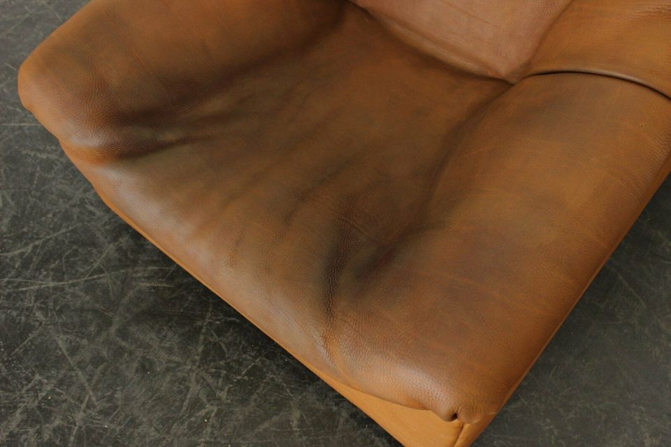 ◣De Sede Ds 46 Neck Büffelleder Design Sessel sofa couch desede in Höchst im Odenwald