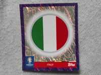 Topps Sticker EM 2024 Italien Wappen in Lila Parallel Bayern - Geretsried Vorschau