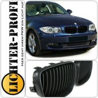 Sportgrill Kühlergrill schwarz für BMW 1er E81 E82 E87 E88 07-12 Hessen - Calden Vorschau