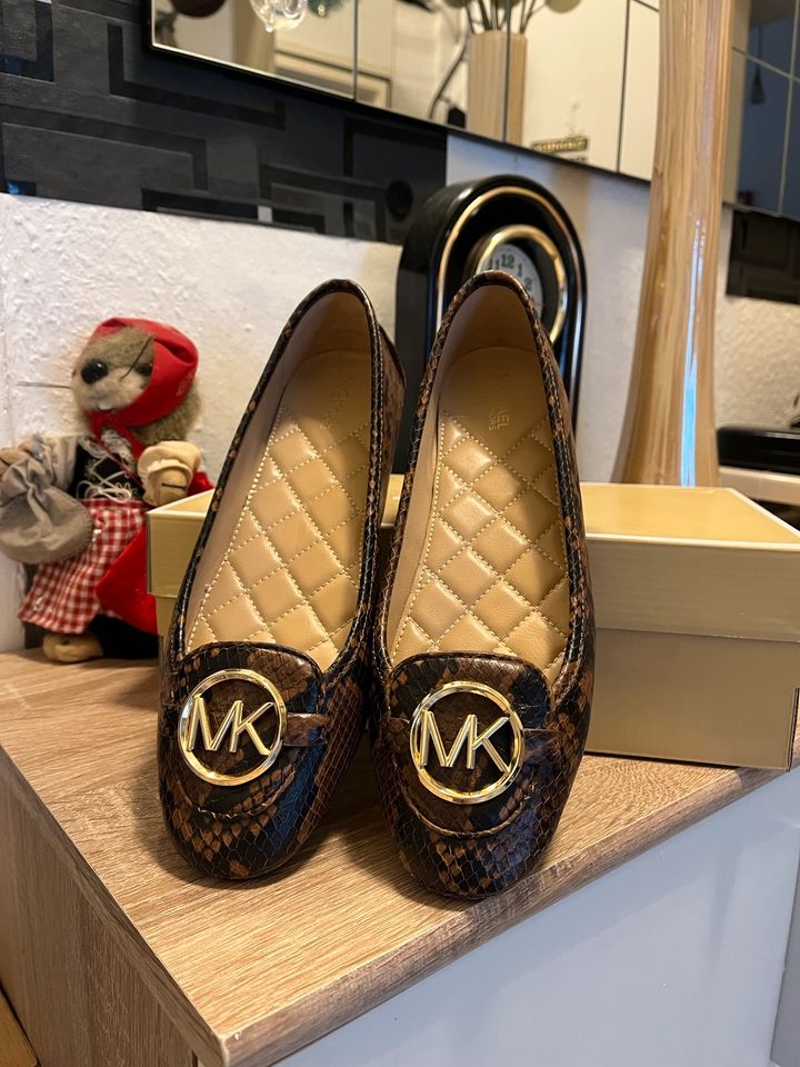 Michael Kors Lilien Ballerina Dunkelbraun Gr. 37 in Frankfurt am Main