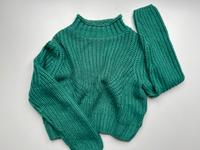 Pulli strickpullover pullover damen kinder 146/152 grün Niedersachsen - Bülstedt Vorschau