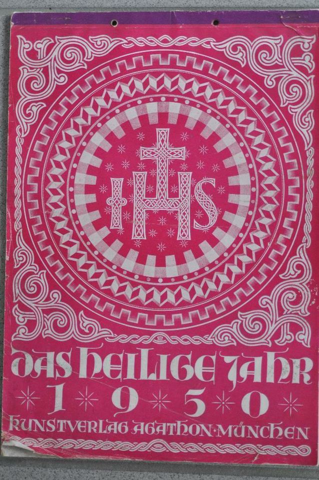 Kalender 1950 Das Heilige Jahr Antiquariat in Mainz