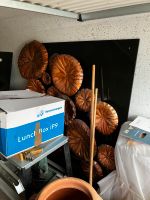 Kunstwerk Handarbeit Lotus und Fische handgemacht Kupfer Bayern - Taufkirchen Vils Vorschau