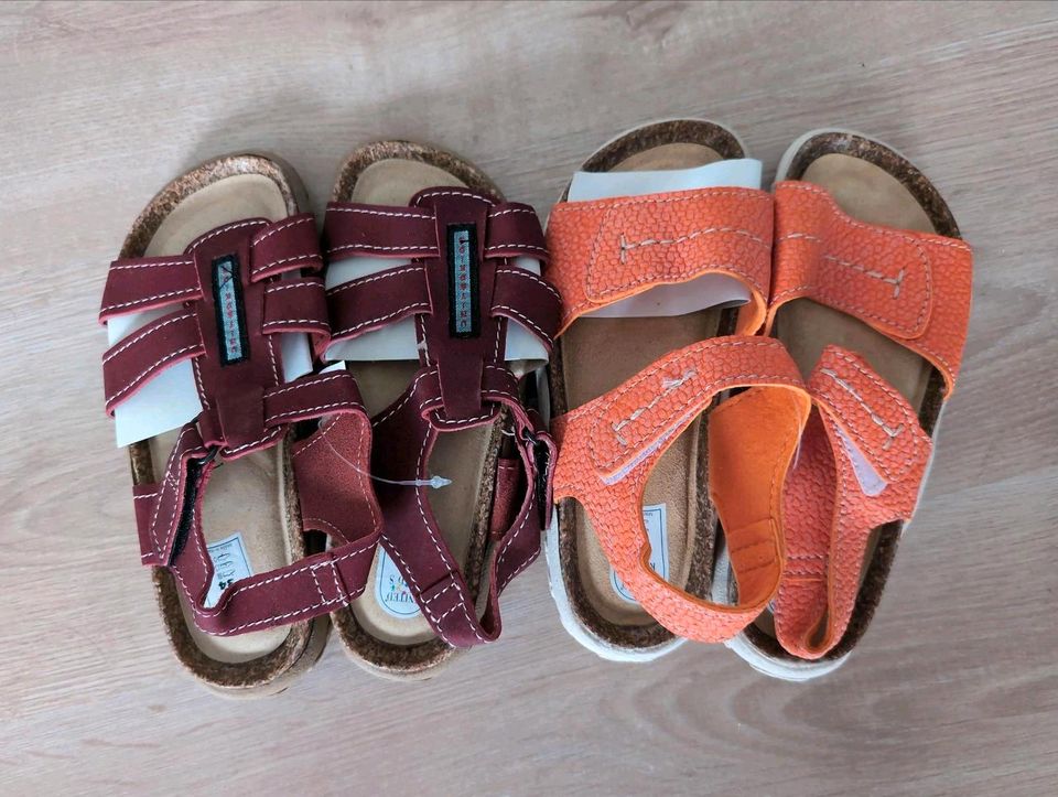 Mädchen Sandalen Leder NEU in Neuss