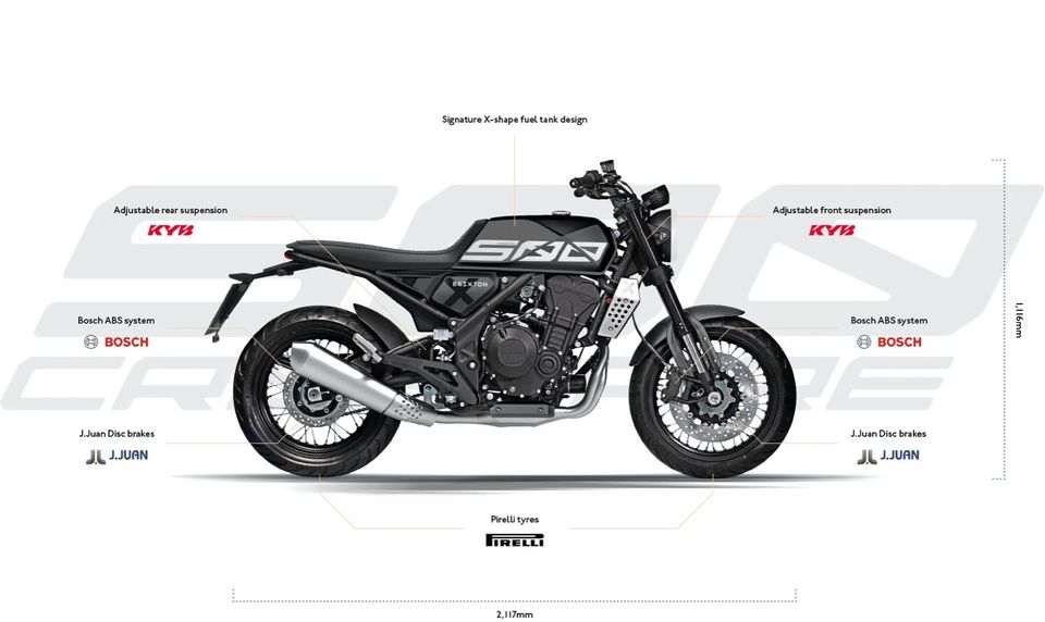 BRIXTON MOTORCYCLES CROSSFIRE 500 X ABS ++ NEU ++ in Bartow