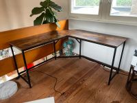 Schreibtisch , Holz und Metall , Eckschreibtisch Berlin - Steglitz Vorschau