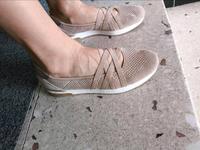 Sneaker Ballerinas von Deichmann glitzer Baden-Württemberg - Eggenstein-Leopoldshafen Vorschau
