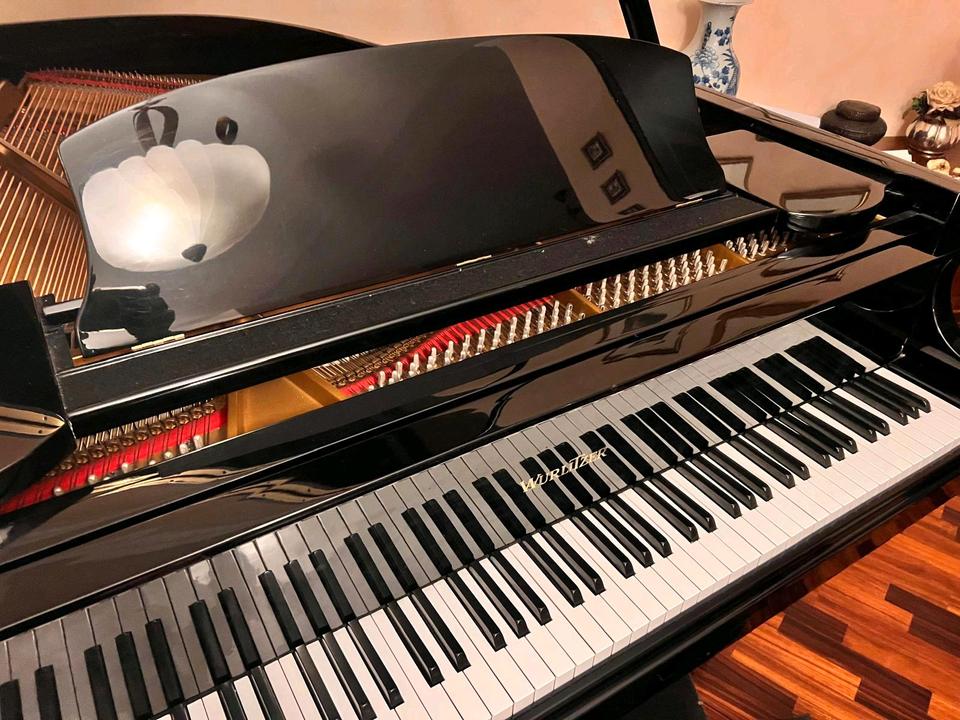 WURLITZER Flügel C173 – Schwarz Hochglanz – Top Zustand – Mailand in München