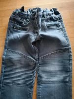 Mädchen Hose Jeans Bikerjeans Gr. 140 grau verstellbarer Bund Sachsen-Anhalt - Loitsche-Heinrichsberg Vorschau