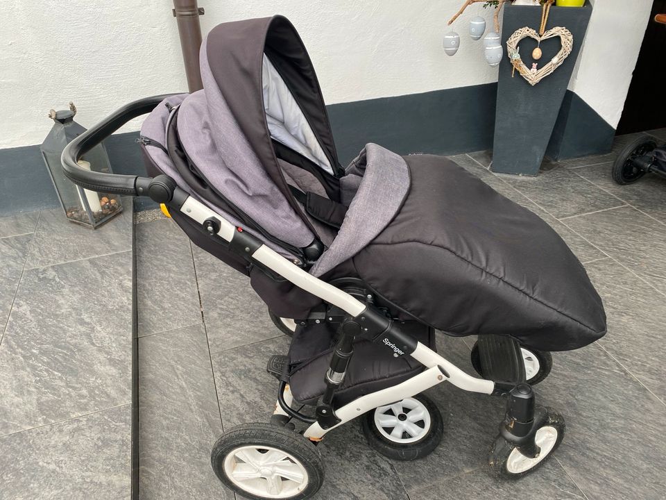 Springer Kinderwagen mit Buggy in Nordwalde