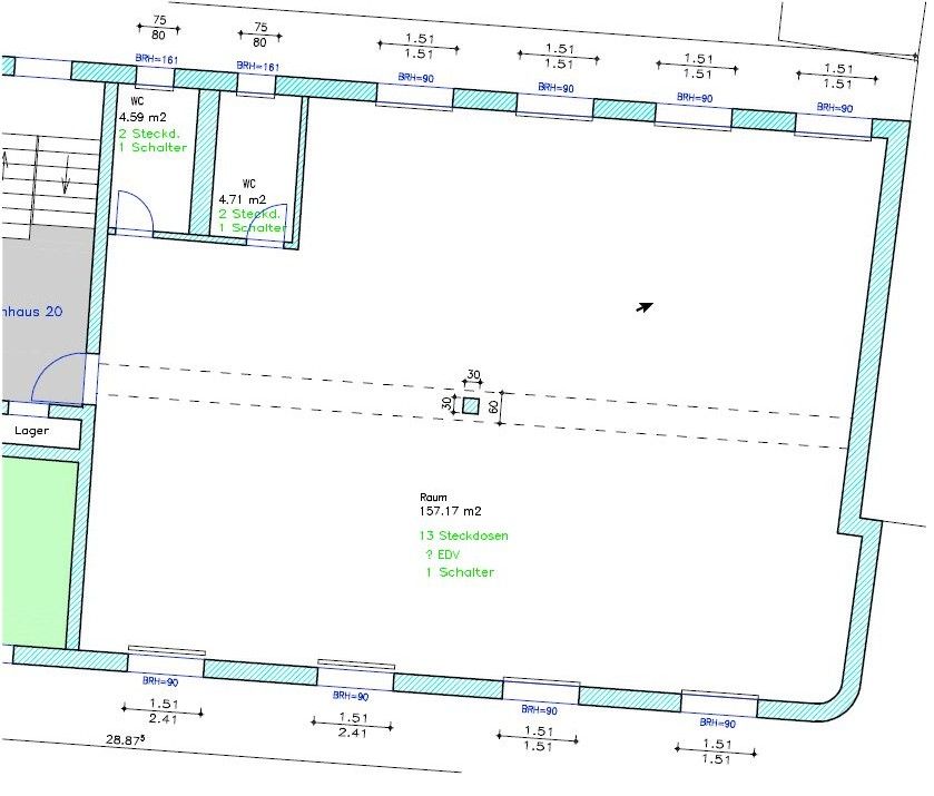 Büro- & Praxisflächen in der Innenstadt TOP Lage Bahnhofstraße Wetzlar Büroflächen Praxis in Wetzlar