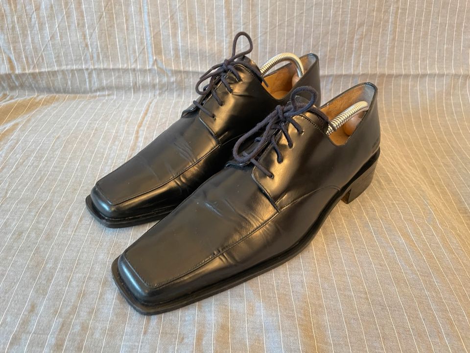 Melvin & Hamilton Lederschuhe schwarz, Gr. 41 in Mannheim